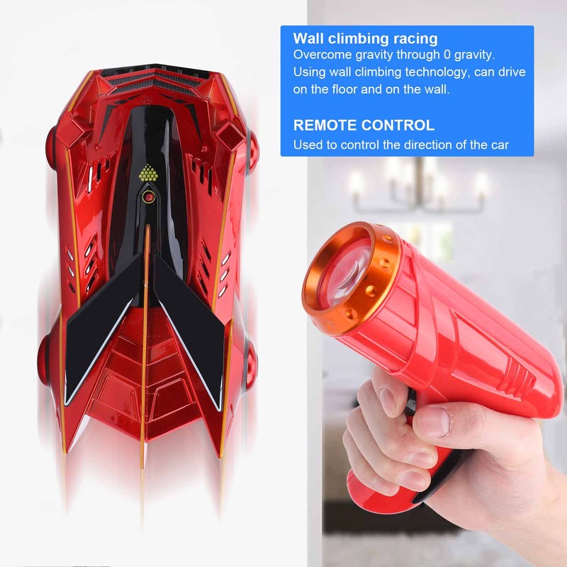 Wall Climbing Racing Car Infrared Follow Light Sensor 4-Wheel Drive
