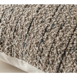 Zealax Textured Boucle Pillow Covers 18x18 Neutral Throw Decorative Pillow Covers for Bed Couch, Luxury Accent Pillow Cases Square Cushion Covers Set of 2, Light Taupe