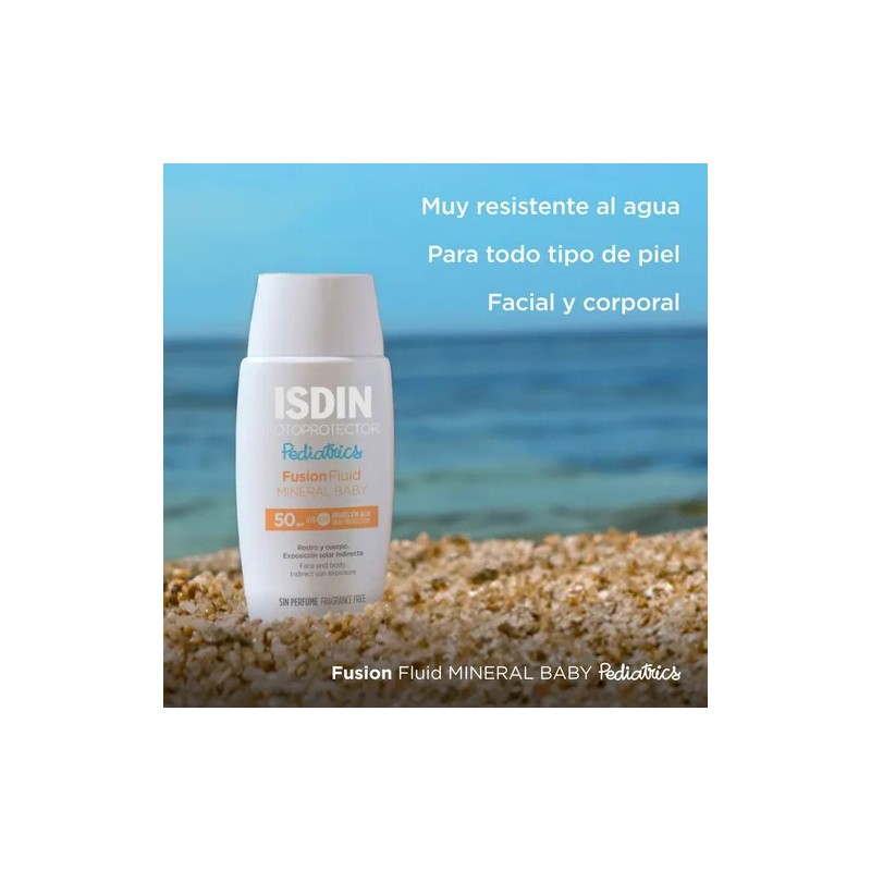 Isdin Fotoprotector Mineral Baby Spf 50, 50 Ml