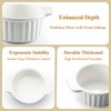 Gacoree French Onion Soup Bowls with Handles, 12 Oz Ramekins
