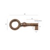 Furniture Key Antique Style Furniture Burnished Replacement Key Blank Patina