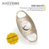 Scott & Webber® - Cigar cutter with double blade made