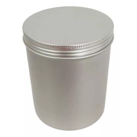 Meliars Tarro Pomadera Aluminio 500 Grs Con Taparosca (5 Piezas)