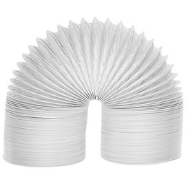 SPARES2GO Extra Long Condenser Vent Hose Pipe for Indesit IDV65SUK IDV75SUK IDVA735SUK Vented Tumble Dryer (5.5m / 4")