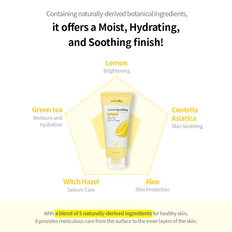 Secret Key [Secret Key]Lemon Sparkling Peeling Gel 150ml