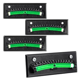 4PCS RV Bubble Level, Stick-on Leveling Tool with Graduated Scale, High Visibility for Camper, Trailer, Caravan, Motorhome, Easy Install, Black