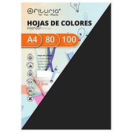 OFITURIA FAB-17106 Pack of 100 Hojas Colour Tamaño A4 80g