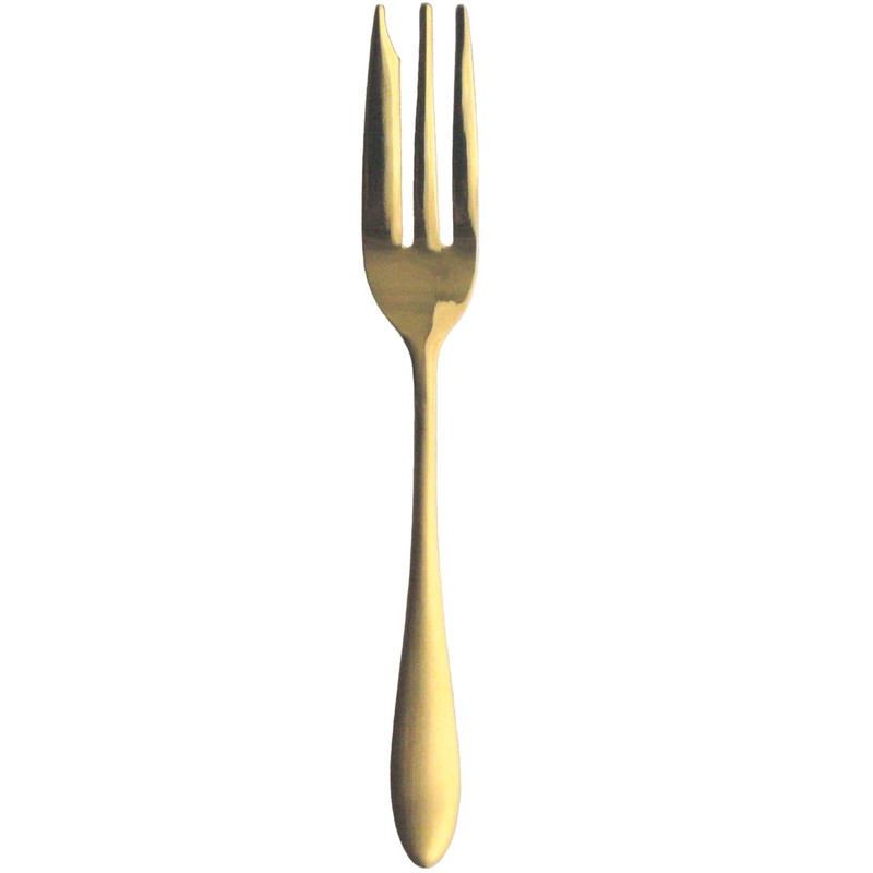 Nagao Tsubamesanjo Dinner Cutlery Set, 10 Pieces, Gold, 18-0 Stainless