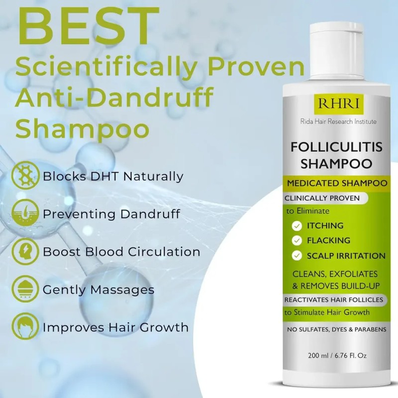 Shampoo Antifúngico Cuero Cabelludo Sensible 200 Ml