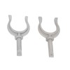 2Pcs Rowlock Socket Bracket 2in Aluminum Portable Durable Side Mount