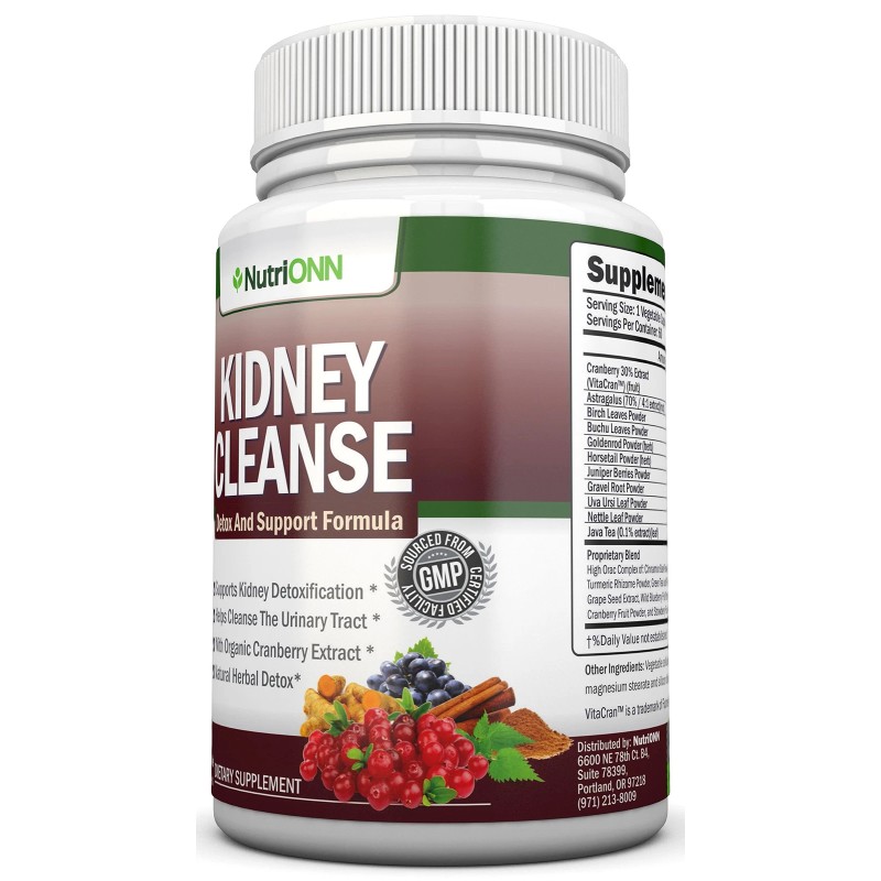KIDNEY CLEANSE - Detox and Support For Urinary Tract Bladder