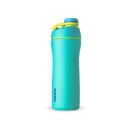 Owala Twist Stainless Steel Water Bottle with Screw Cap, 560 ml, Neon Basil