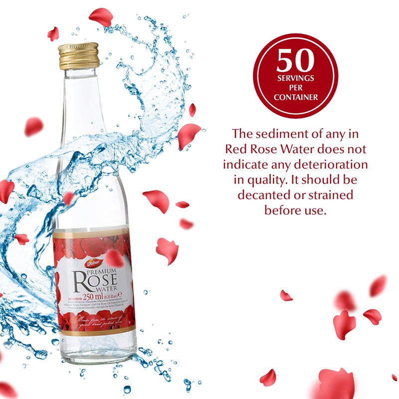 Dabur Rose Water - Elevate Your Culinary Artistry & Unveil