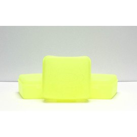 Mintra Home Utility Boxes - 2L YELLOW 3pk - 7.5inW x 6.5inD x 3.25inH - great utility box, storage box for pencils, crayons, pens, crafts and other small items