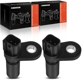 A-Premium Set of 2 Engine Camshaft Position Sensor Compatible with Ford F-150, F-250, F-350, E-150, E-250, E-350, Explorer, Mustang, Expedition & Lincoln Mark LT & Mercury, Replace# 1W7Z6B288AB