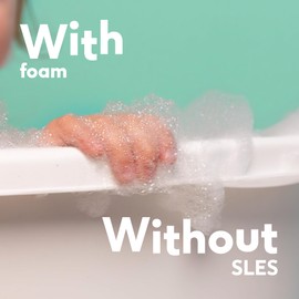 Naïf - Nourishing Bath Foam - Refill Pack - Foam Bath for Children with Cottonseed Oil - Baby Care with Natural Ingredients - Vegan - Free from Microplastics and Mineral Oil - 500ml