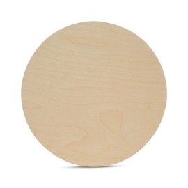 Wood Circles 15 inch, 1/4 Inch Thick, Birch Plywood Discs, Pack of 2 Unfinished Wood Circles for Crafts, Wood Rounds by Woodpeckers