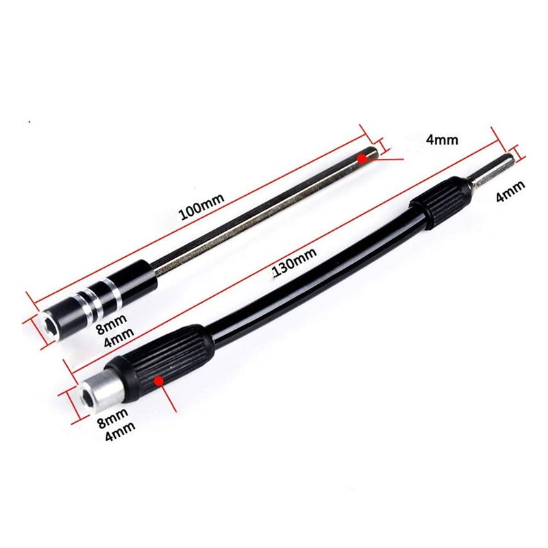 Mayata 1 set of 4mm Flexible Bendable Extended Extension Magnetic