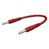 CZJZDZ 2 cables de prueba de enchufe banana, cable de