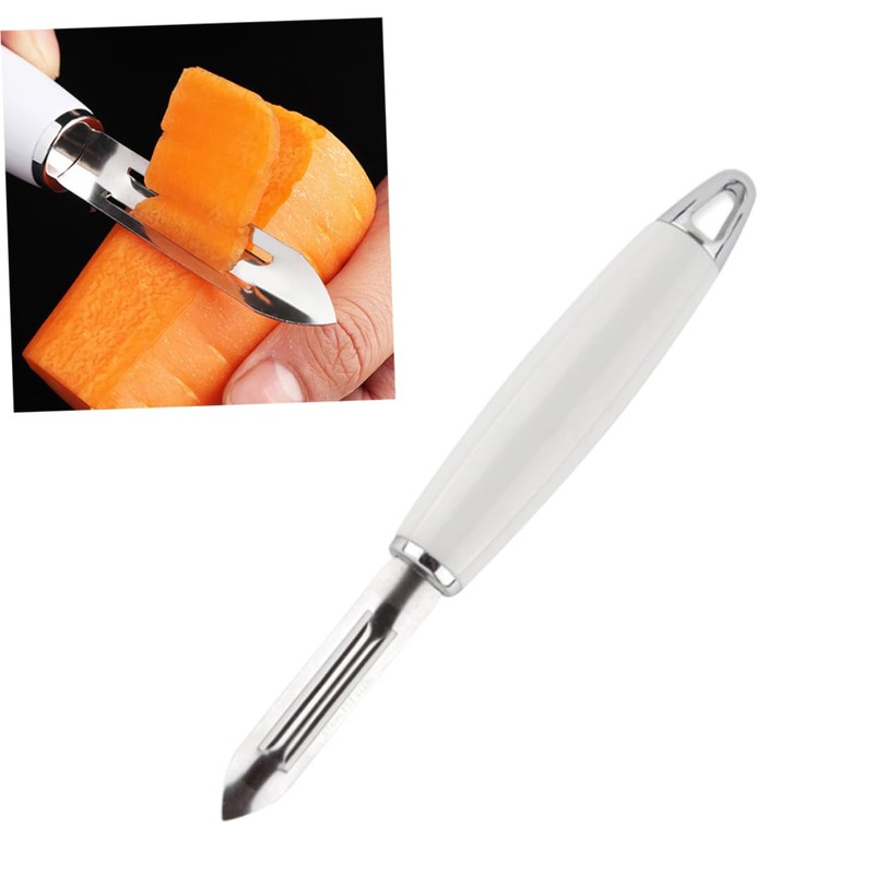 Ciieeo 3sets Stainless Steel Vegetable Peeler Ergonomic Multi Functional Peeling