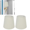 2Pcs Indoor Lamp Shade European Style Fabric Lampshade for E14