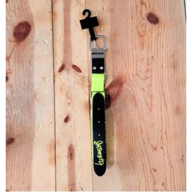 Intensity One Size. Reversible Neon Yellow Touch Them All Belt