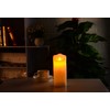 Flameless Candles with 10 Key Remote Timer Flickering Tear Wave