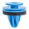Rexka 25pcs Wheel Opening Molding Retainer Clip KB8A-51-W24A Compatible with
