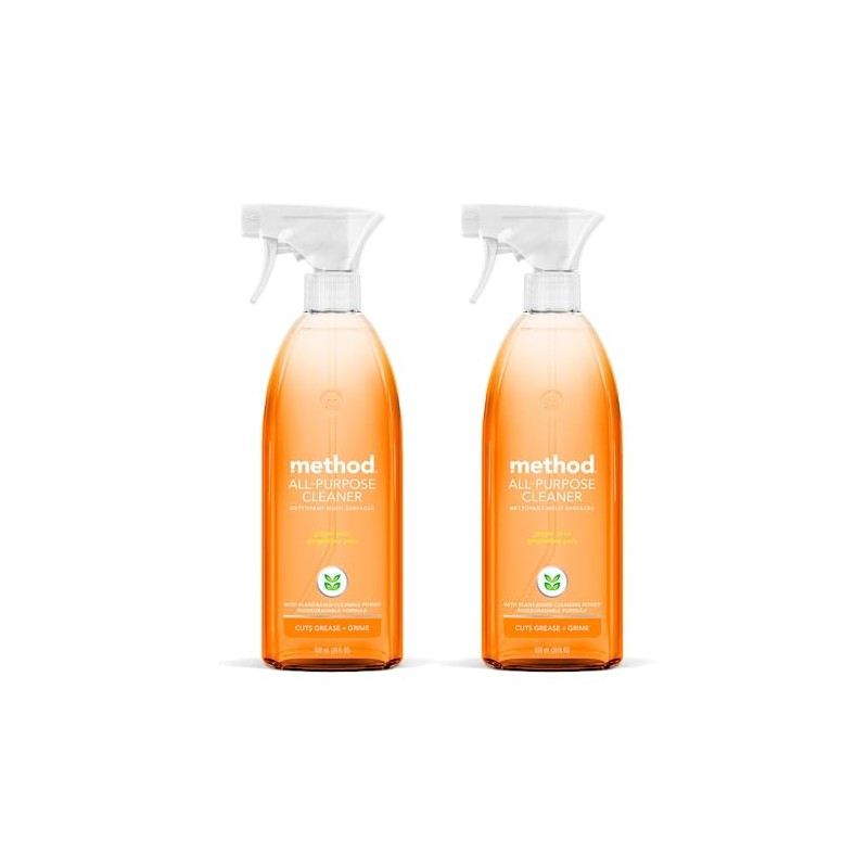 Method All Purpose Natural Surface Cleaning Spray Ginger Yuzu -