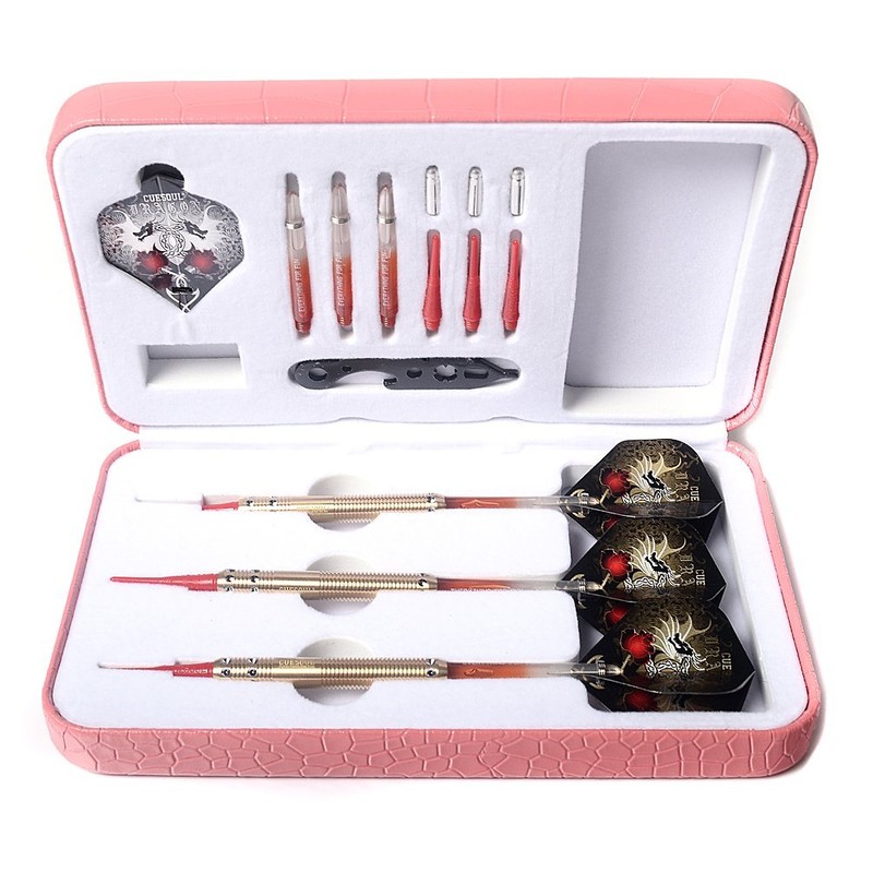 CUESOUL Dragon Deluxe Soft Tip Dart Set, 16g (B1108)