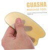 TOVINANNA Portable Guasha Tool Massager for Face Body Natural Horn