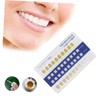 minkissy Sets Pcs Oral Supplies Tooth Contrast Cards Teeth Colour