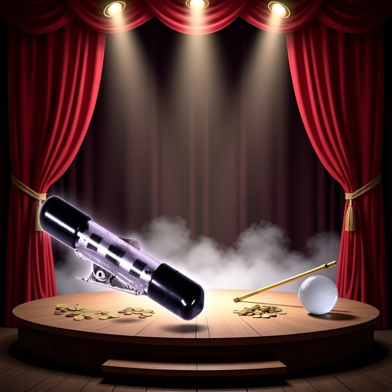 Calsgkspray Black Magic Props,Flying, Invisible Thread Levitation Magic Trick Props