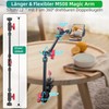 JEBUTU 22 inches/57 cm Magic Arm with Super Clamp, 360°