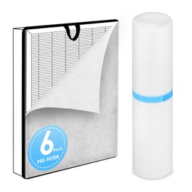 HSIAMEN Pre-Filter Compatible with LEVOIT Vital 200S Air Purifier Filter Replacement 200S-P, Fit Part# Vital 200S-RF, 6-Pack