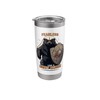 Fearless Like a Honey Badger Warrior Shield Badger Animal Stainless