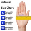 LikGuest Disposable Black Nitrile Gloves, Latex-Free, Powder-Free, 4 Mil, Material