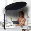 BOENBRO Office Cubicle and Desk Shade - Foldable 36" Circular