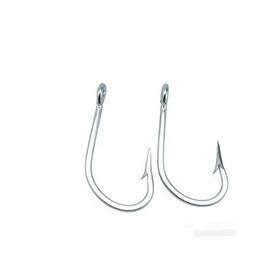 TOPIND Stainless Steel 7731 Fishhooks Large Sea Fishing Hooks Tuna Hooks Barbed Sharp Big Size Saltwater Trolling Jig Tuna Shark Live Bait Hooks Fishing Hooks