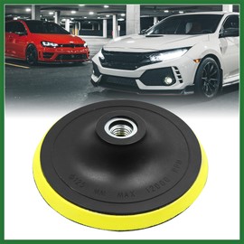 Motoforti 5 Inch M14x2.0 Pad Backing Plate Hook Loop Polisher for Car Auto Long-lasting