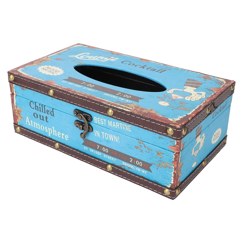 Tissue Box Waterproof Exquisite Elegant Napkin Holder Box Photography Props