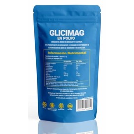 Glicinato de Magnesio en Polvo - 500 Gramos - Rinde 250 Días - Sin Gluten, Sin Sabor - S&V