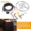 gohantee Fire Ring Burner Valve Assembly Kit, 12 inch Stainless