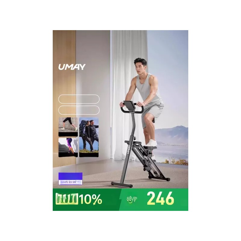 Ontrendy 온트렌디 손잡이스텝퍼 유산소 운동기구 가정용 [양각 손잡이 플래그십 카운팅]