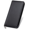 Mura Men's Long Wallet, Zipper, Genuine Leather, Card Slot, Coin