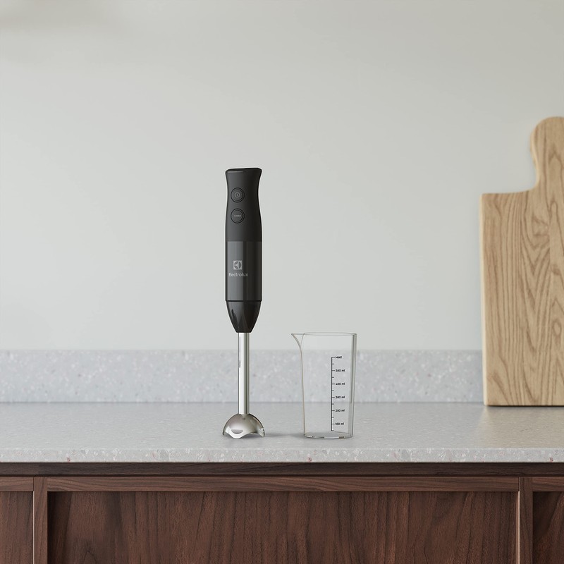 Electrolux E3HB1-4GG Submersible Blender with TruFlow Technology, Plastic, Black