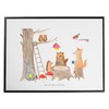 Mr. & Mrs. Panda Desk Mat Forest Animals Picnic Gift