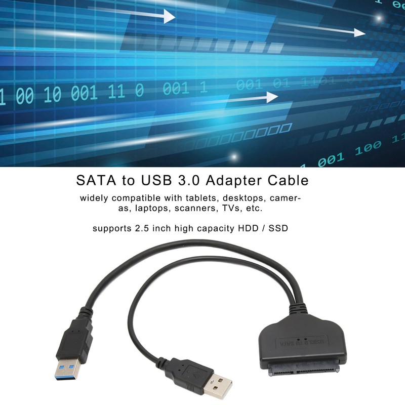 SATA to USB 3.0 Adapter Cable 6Gbps High Speed Plug