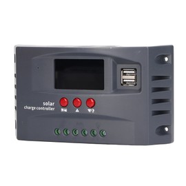 Solar Charge Controller MPPT 12V 24V 10A LCD Colourful Screen Photovoltaic Regulator