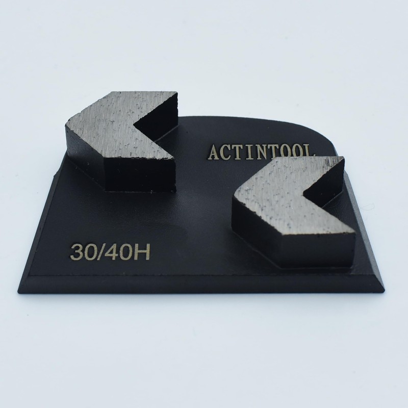 ACTINTOOL Two Arrow Segs Concrete Surface Preparation Diamond Grinding Metal